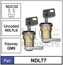Door Locks Pair NDL77 - Nice Products | Universal Auto Spares