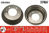 Brake Drum DB4084 - TRW
