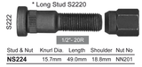 Stud & Nut NS224 - Nice Products | Universal Auto Spares
