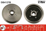 Brake Drum DB4127 - TRW