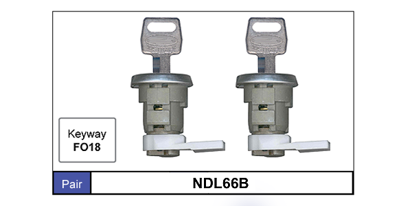 Door Locks Pair NDL66B - Nice Products | Universal Auto Spares
