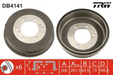 Brake Drum DB4141 - TRW