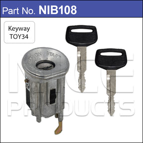 Ignition Barrel NIB108 - Nice Products | Universal Auto Spares