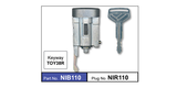 Ignition Barrel NIB110 - Nice Products | Universal Auto Spares