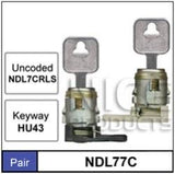 Door Locks Pair NDL77C - Nice Products | Universal Auto Spares