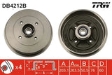 Brake Drum DB4212 - TRW