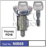 Ignition Barrel NIB68 - Nice Products | Universal Auto Spares