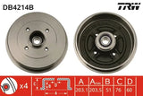 Brake Drum DB4214 - TRW