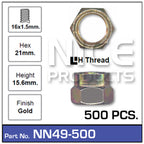 Hub-Nut NN49-500 - Nice Products | Universal Auto Spares