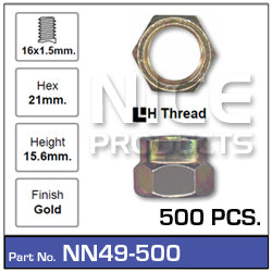 Hub-Nut NN49-500 - Nice Products | Universal Auto Spares