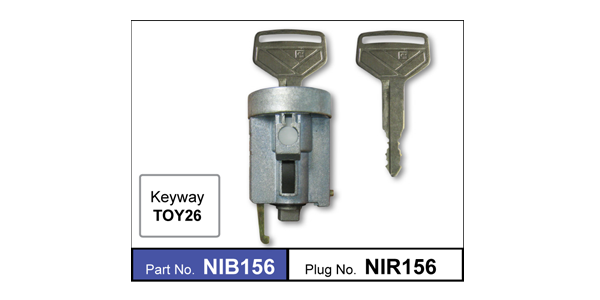 Ignition Barrel NIB156 - Nice Products | Universal Auto Spares