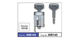 Ignition Barrel NIB145 - Nice Products | Universal Auto Spares