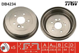 Brake Drum DB4234 - TRW