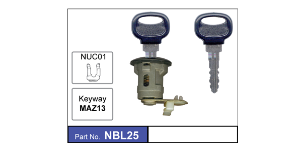 Boot Lock NBL25 - Nice Products | Universal Auto Spares