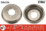 Brake Drum DB4236 - TRW