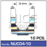 Retainer -U- NUC04-10 - Nice Products | Universal Auto Spares