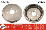 Brake Drum DB4254 - TRW