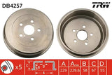 Brake Drum DB4257 - TRW