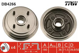 Brake Drum DB7266 - TRW