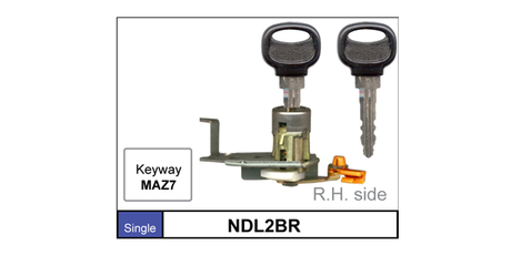 Door Lock NDL2BR - Nice Products | Universal Auto Spares