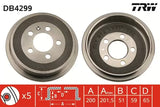 Brake Drum DB4299 - TRW