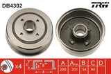 Brake Drum MB1200C - TRW