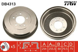 Brake Drum DB4313 - TRW