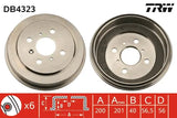 Brake Drum DB4323 - TRW
