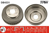 Brake Drum DB4331 - TRW