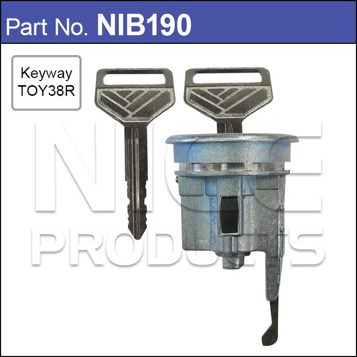 Ignition Barrel NIB190 - Nice Products | Universal Auto Spares