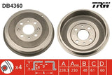 Brake Drum DB4360 - TRW