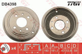 Brake Drum DB4398 - TRW