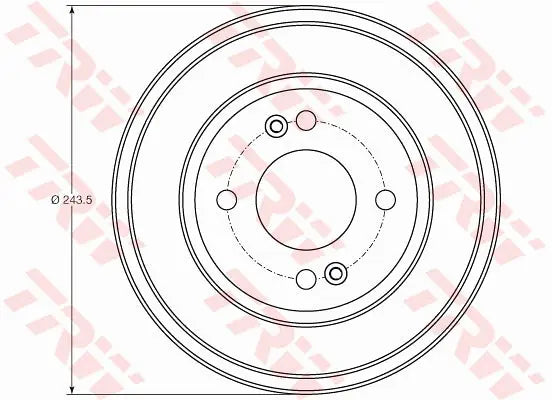 Brake Drum DB4401 - TRW