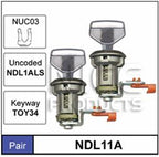 Door Locks Pair NDL11A - Nice Products | Universal Auto Spares