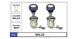 Door Locks pair NDL22 - Nice Products | Universal Auto Spares