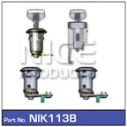 Lock set NIK113B - Nice Products | Universal Auto Spares