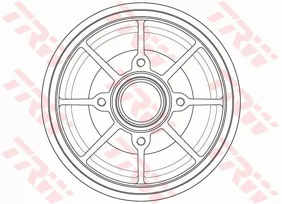 Brake Drum DB4546MR - TRW