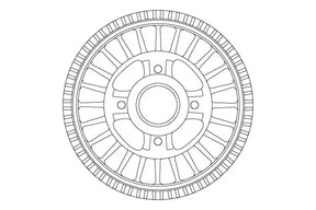 Brake Drum DB4551 - TRW