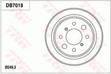 Brake Drum DB7018 - TRW