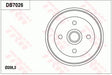 Brake Drum DB7026 - TRW