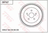 Brake Drum DB7027 - TRW