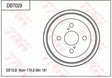 Brake Drum DB7029 - TRW