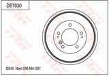 Brake Drum DB7030 - TRW