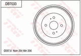 Brake Drum DB7033 - TRW