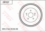 Brake Drum DB7037 - TRW