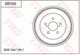 Brake Drum DB7040 - TRW