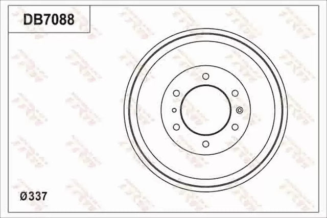 Brake Drum DB7088 - TRW
