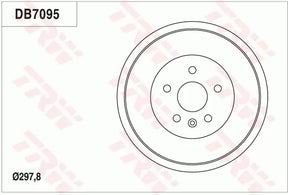 Brake Drum DB7995 - TRW
