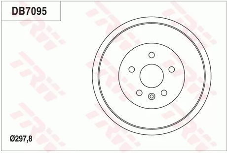 Brake Drum DB7995 - TRW