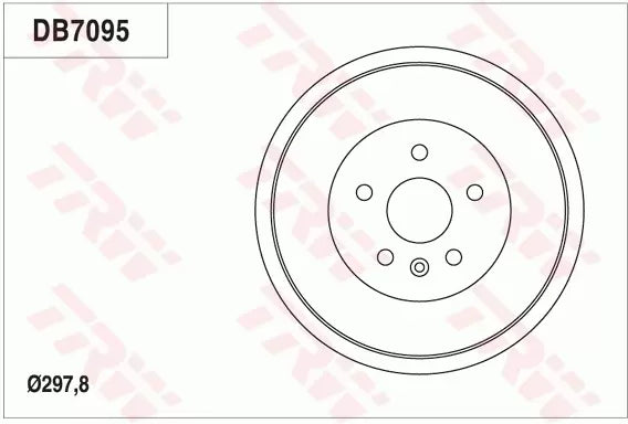 Brake Drum DB7995 - TRW